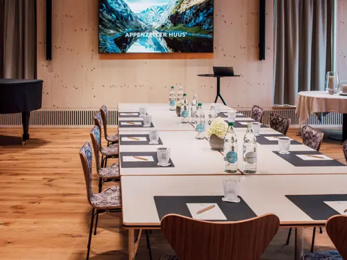 Appenzeller Huus Huus Löwen Gonten Löwensaal Seminar (1)