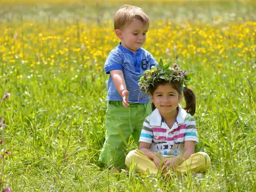Appenzeller Huus Kinder Auf Dem Kronberg