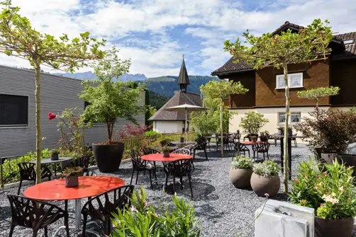 Appenzeller Huus, Huus Löwen Gonten, Reto Guntli Terrasse (4)