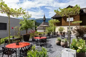 Appenzeller Huus, Huus Löwen Gonten, Reto Guntli Terrasse (4)