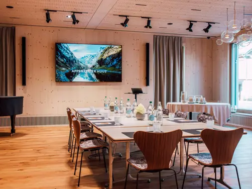 Appenzeller Huus Huus Löwen Gonten Löwensaal Seminar (5)